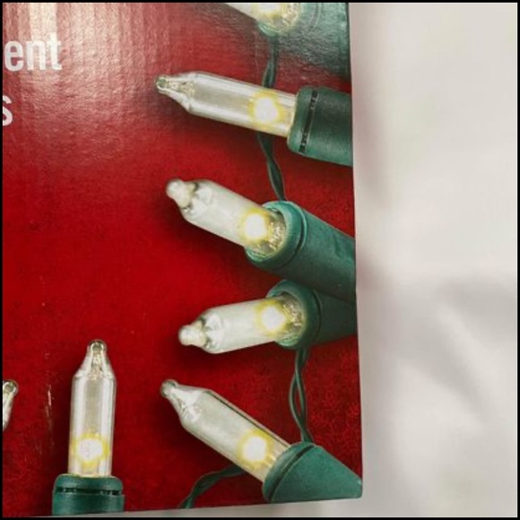 300ct clear Christmas lights incandescent - Picture 4 of 9